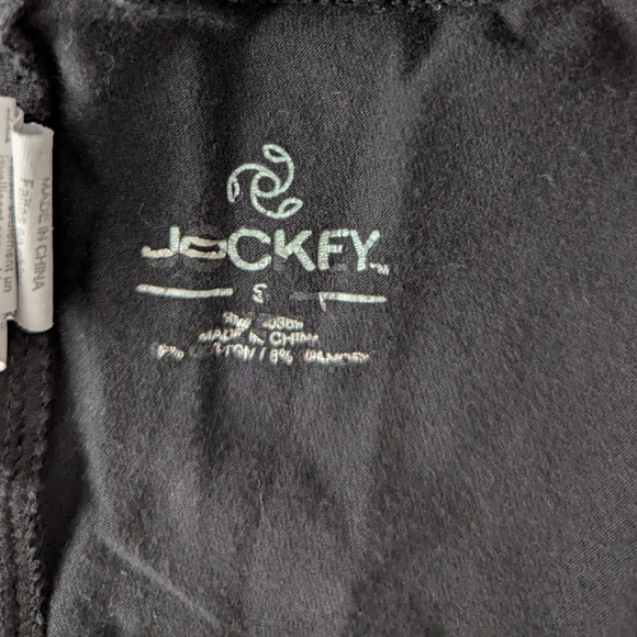 Jockey Women's Black 3/4 Shorts Size Small - Picture 5 of 6